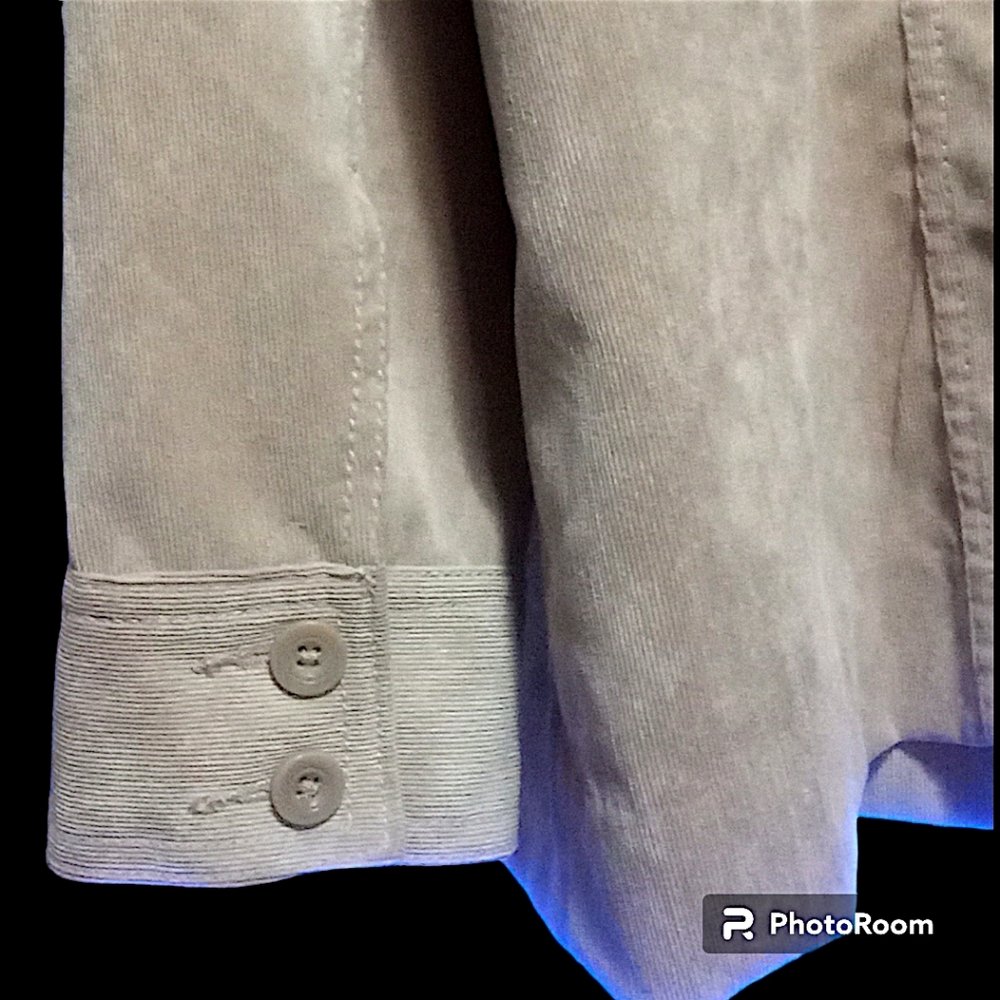 Croft & Barrow Women’s 2XL Tan Corduroy Lightweight Jacket - Picture 12 of 16